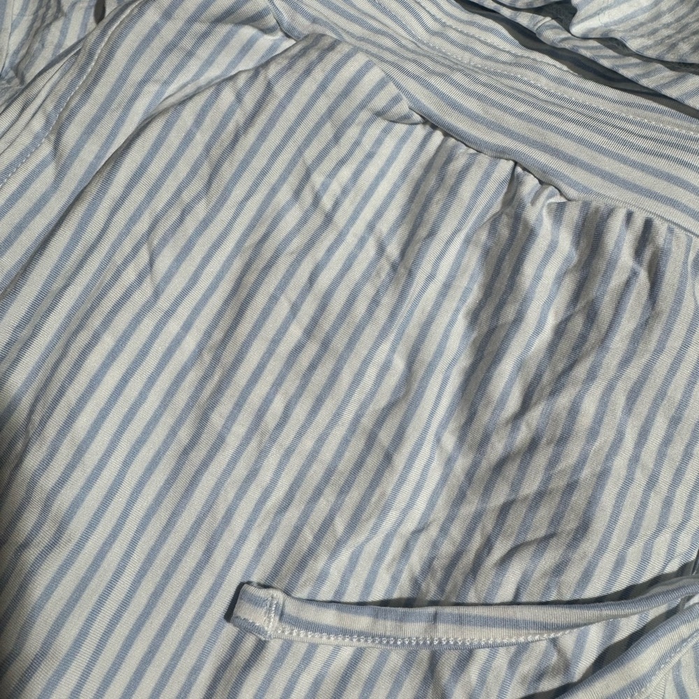 LAKE Maternity DreamModal Kimono Three-Piece Set in Fog - Picture 4 of 5
